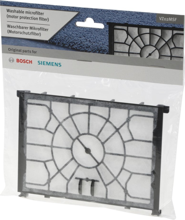 Filtro protector de motor aspirador Bosch Siemens - 00579421