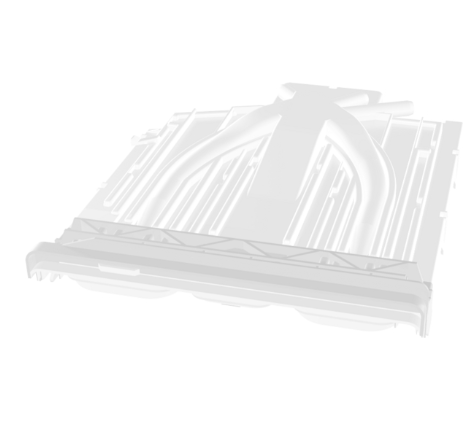 Parte Superior Gaveta Detergente Máquina Lavar Roupa Bosch - 00702580