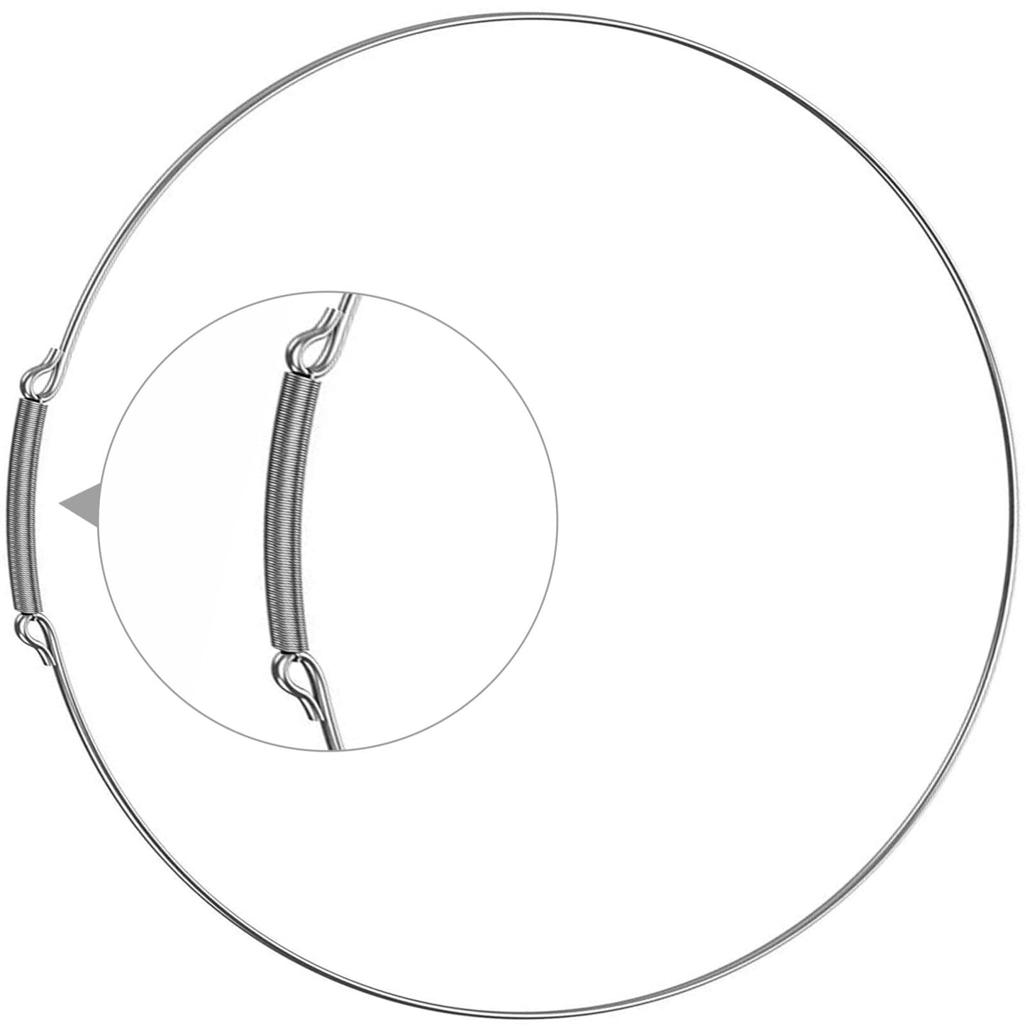 External Wire for Fixing the Eyeglass Rubber - 2W20017E