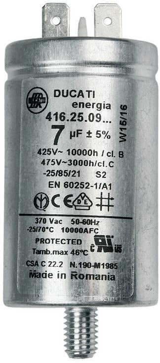 Capacitor 7 MF 41039164 Candy Hoover Haier - 41039164