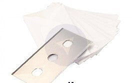 BOX OF 10 STEEL SCRAPER BLADES