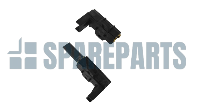 Charcoal brush with holder for Candy Hoover HAIER vacuum cleaner - 49028928