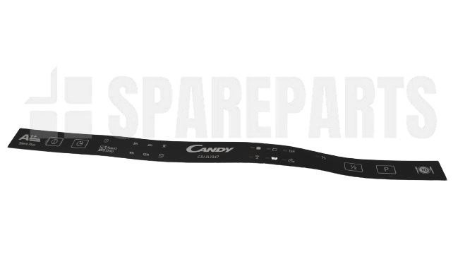 Ribbon Control Panel for Candy Hoover Dishwasher HAIER - 49038152