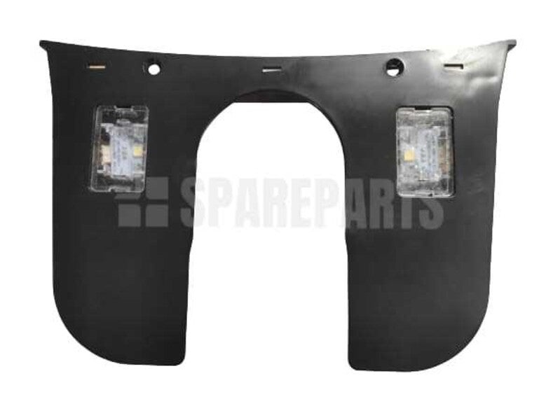 Tampa com lâmpadas do dispensador de água para Frigorífico Candy Hoover - 49122463