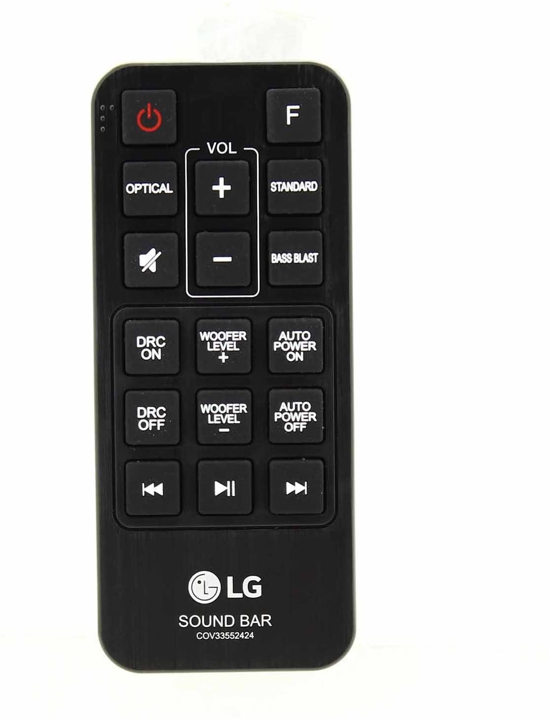 LG Soundbar SJ2 Remote Control - Cov33552424