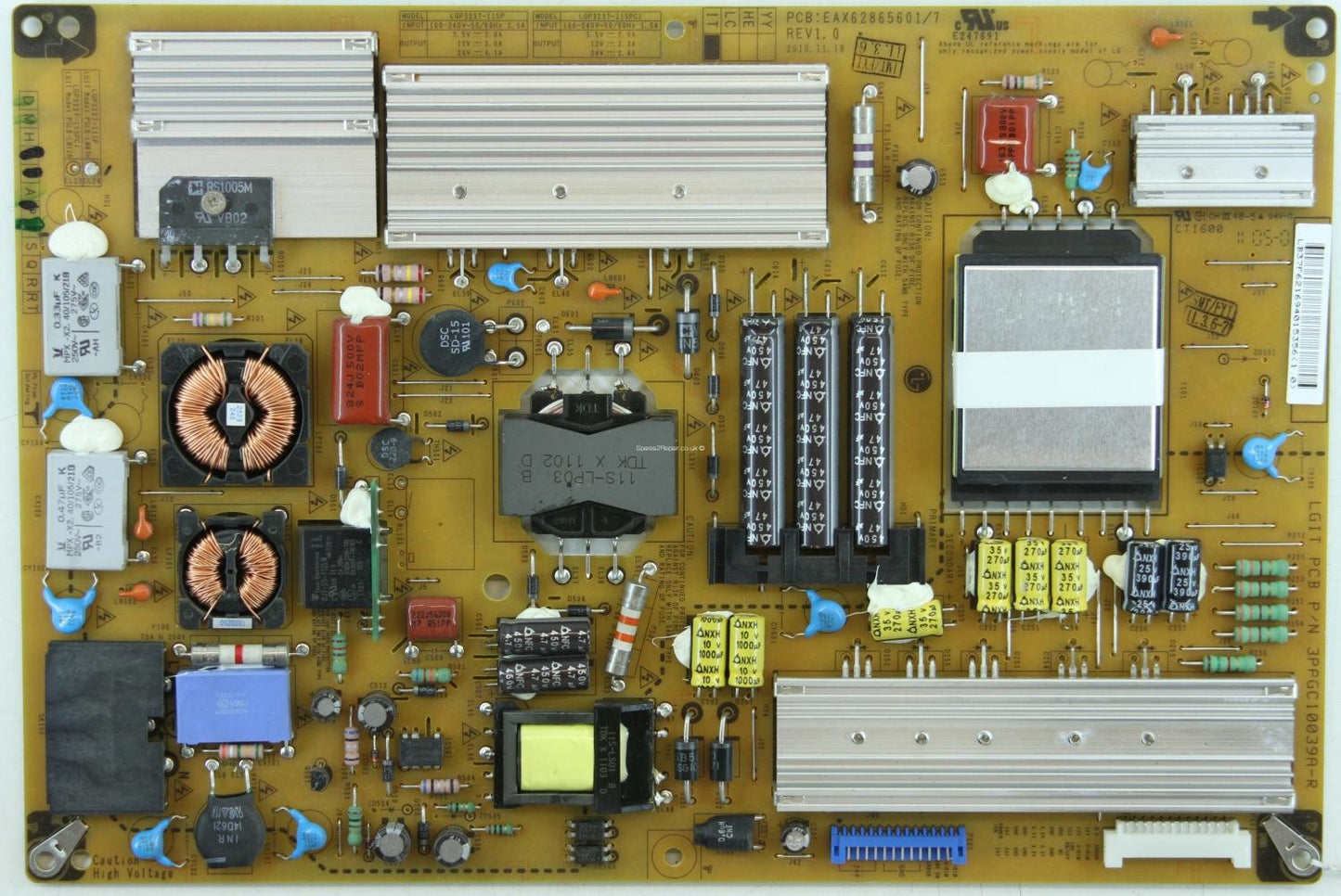 Fonte de alimentação para TV LG - Eay62169401
