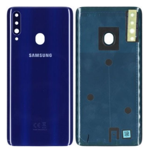 Tampa Traseira Azul Samsung Galaxy A20s - GH81-19447A