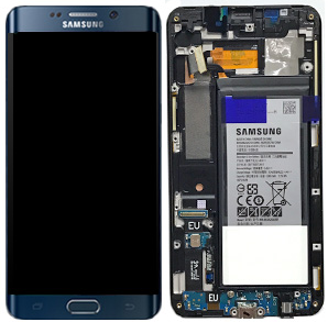 LCD Display Screen + Touch Preto Samsung Galaxy S6 edge plus - GH82-13205A