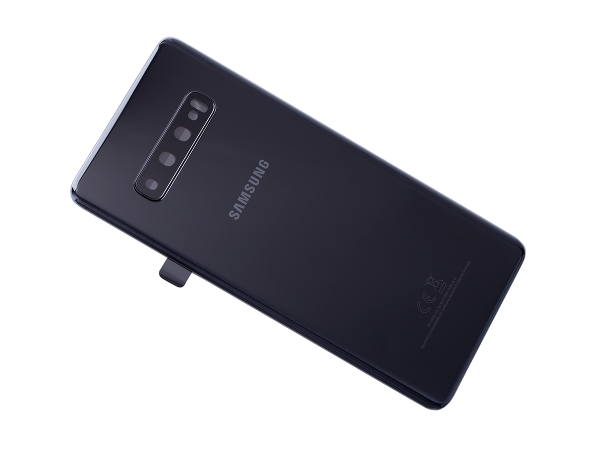 Tampa Bateria Samsung Galaxy S10 Plus (G975F) Back Cover Black - Gh82-18406A