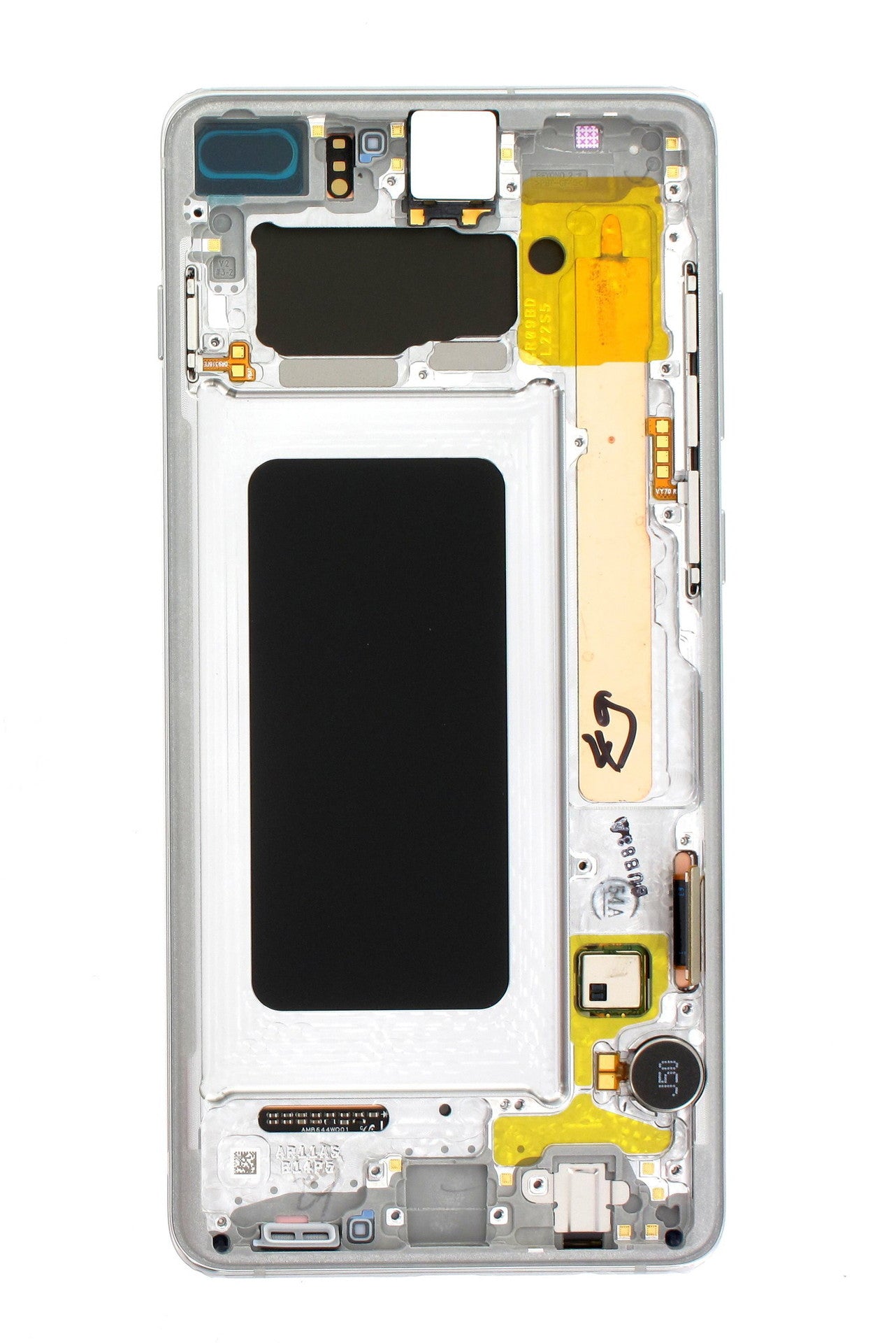 LCD Display Screen + Touch Samsung Sm-G975F Galaxy S10 Plus White- Gh82-18834B