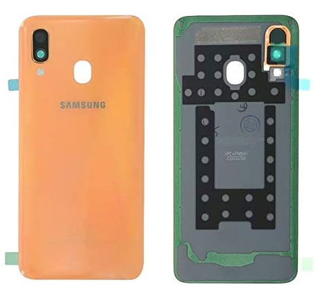 Tampa Traseira Laranja Samsung Galaxy A40 - GH82-19406D