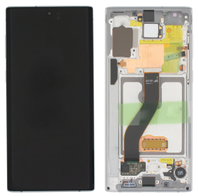 Samsung Galaxy Note 10 White LCD Display + Touchscreen - GH82-20818B