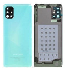 Tampa Traseira Azul Samsung Galaxy A51 - GH82-21653C