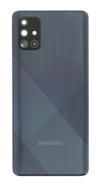 Black Back Cover for Samsung Galaxy A71 - GH82-22112A