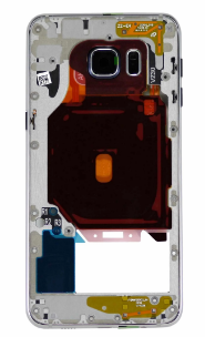 Frame Traseiro Cinza Samsung Galaxy S6 edge plus - GH96-09079D
