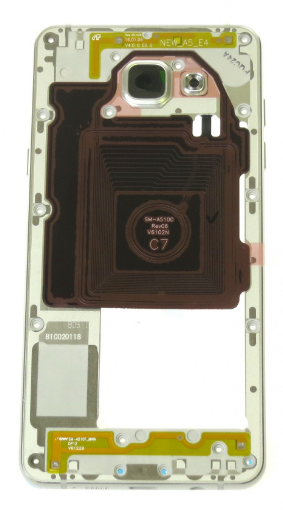 Samsung Galaxy A5 2016 White Back Bezel - GH96-09392C