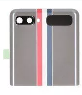 Gray Top Back Cover for Samsung Galaxy Z Flip - GH96-13380C