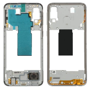 Frame Traseiro Branco Samsung Galaxy A40 - GH97-22974B