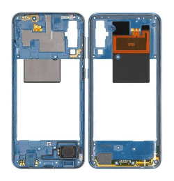 Samsung Galaxy A50 Blue Front Bezel - GH97-23209C