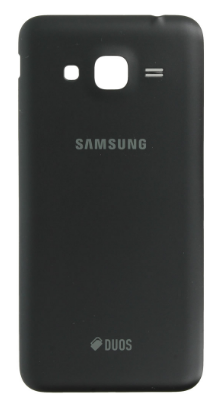 Black Back Cover for Samsung Galaxy J3 2016 - GH98-38690C