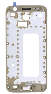 Frame Frontal Dourado Samsung Galaxy J3 2017 - GH98-41911C