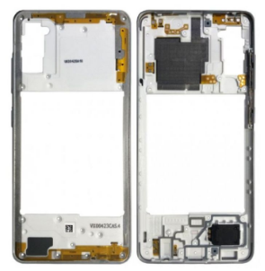 Frame Traseiro Branco Samsung Galaxy A41 - GH98-45511C