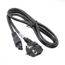 Portable 3-Prong Power Cord, Black, 1.50m - HM5021