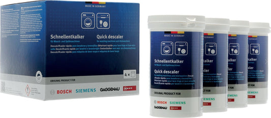 kit de 4 unidade de descalcificador para maquina de roupa e loiça (250g) - 00311922