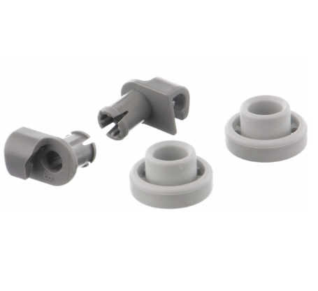 Jogo de Rodas Cesto Inferior Máquina Lavar Loiça Bosch - 00424717