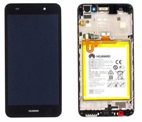 Lcd Display Huawei - Y6Ii Black - 02350Xme