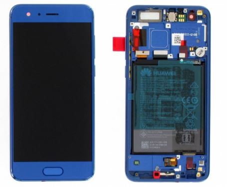 Lcd Display + Frame Huawei Honor 9 Blue Sapphire