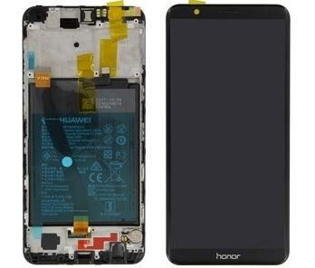 LCD display module - Honor 7X Display Black - 02351Puu