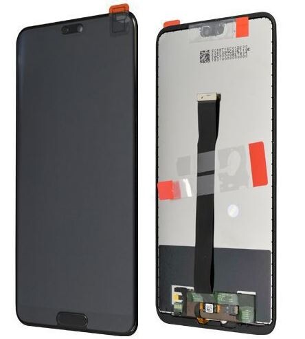 LCD e tela sensível ao toque preto Huawei P20