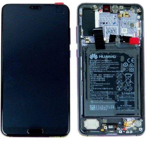 Lcd Display Module - P20 Pro Display Black - 02351Wqk
