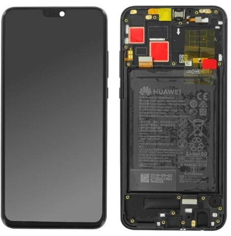 LCD display module - Honor 8X Display Black - 02352Dwx