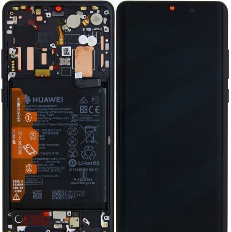 Lcd Display Module - P30 Pro Display Black - 02352Pbt
