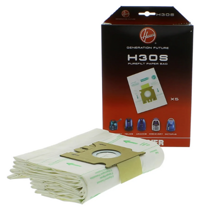 Kit de 5 sacos H30s aspirador Hoover - 09178278