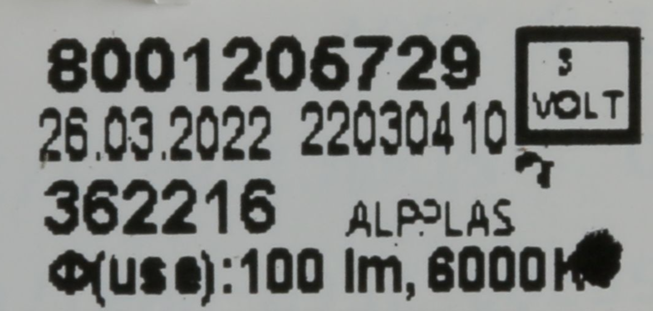 Lampada LED frigorifico Bosch - 10024284