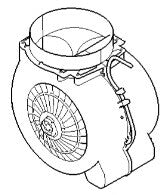 Balay exhaust fan and motor - 11041379