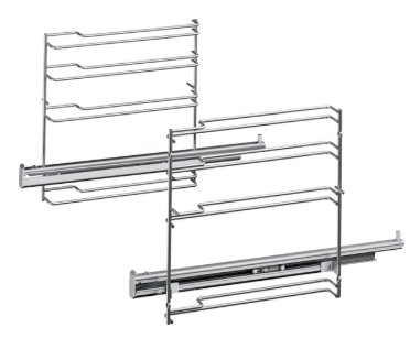 KIT Guias Telescópicas do Forno Bosch - 17006334