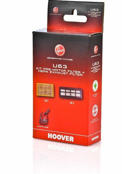 Capture Filter U63 for Hoover Vacuum Cleaner - 35601193