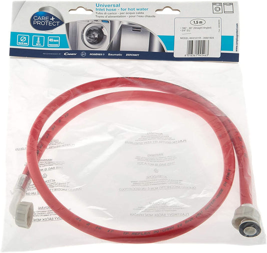 Hot water inlet hose 1.5m - 35601823