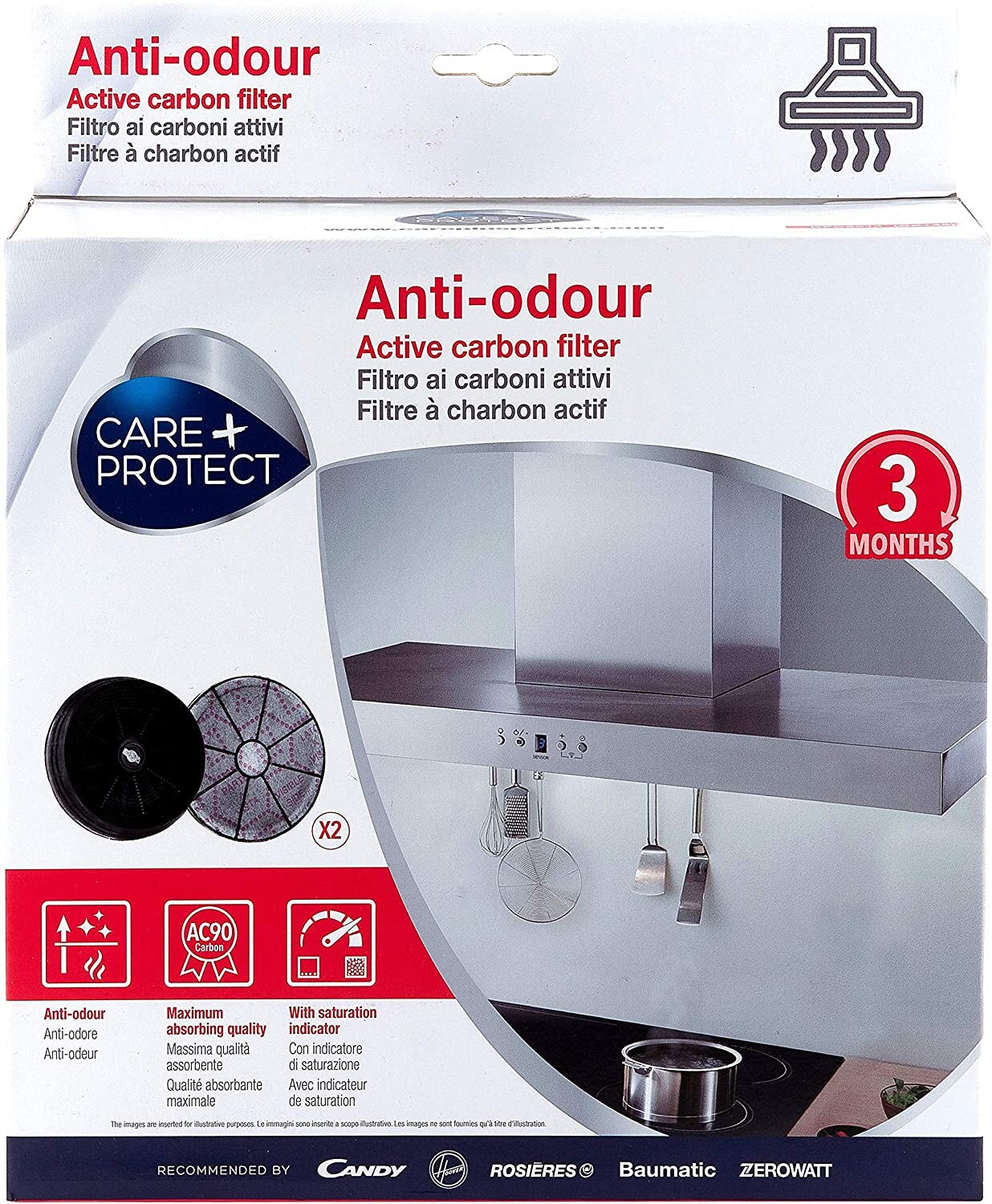 Filtro De Carvão Para Exaustor Candy - 35602057