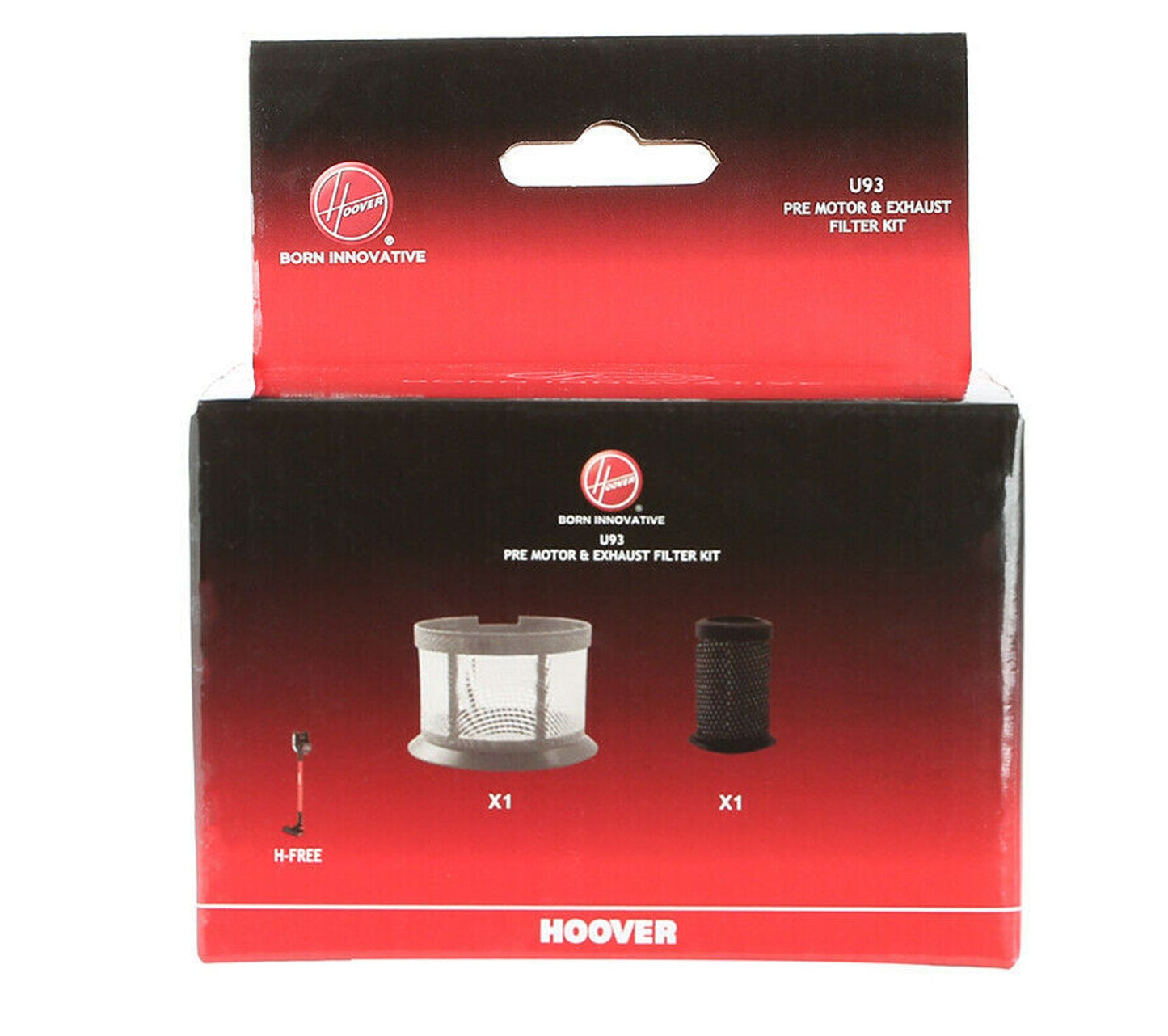 Hoover U93 vacuum cleaner filter kit - 35602065