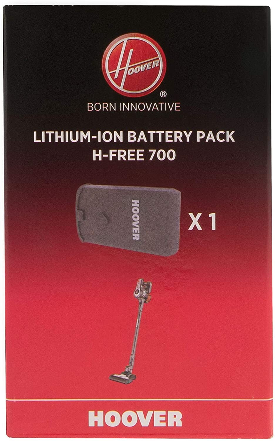 H-FREE 700 Hoover Vacuum Battery - 39800050