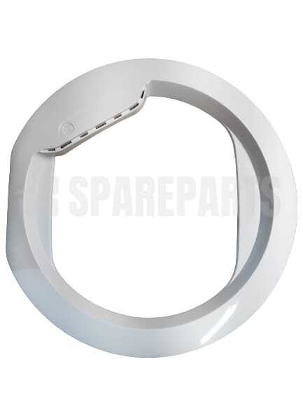 Door panel for Candy Hoover Haier clothes dryer - 40010082