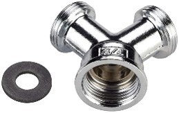 Y-connector in brass 3/4"