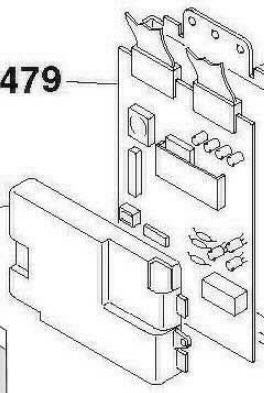 Three-phase programmed electronic module for washing machine - 49032495