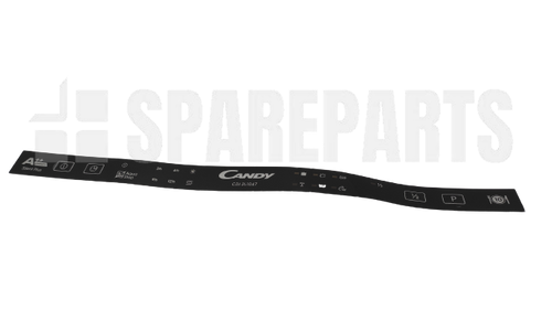 Ribbon Control Panel for Candy Hoover Dishwasher HAIER - 49038152