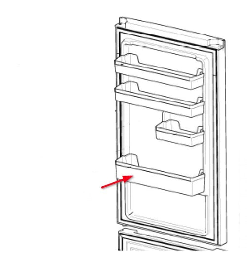 Prateleira da Porta do Frigorífico Candy - 49041936